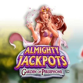 Almighty Jackpots: Garden of Persephone logo by Novomatic at DublinBet Casino