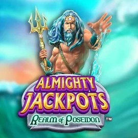 Try Almighty Jackpots – Realm of Poseidon slot by Novomatic on dublinbetcasino.eu – logo image