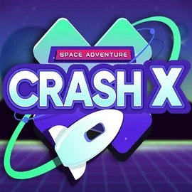 Logo of Crash X from Turbo Games at DublinBet Casino