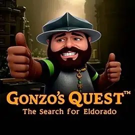 Logo of Gonzo's Quest from NetEnt at DublinBet Casino
