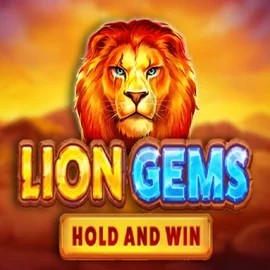 Lion Gems Hold and Win slot logo by Playson at DublinBet CasinoLion Gems Hold and Win