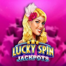 Lucky Spin Jackpots game by Novomatic – logo hosted on DublinBet Casino