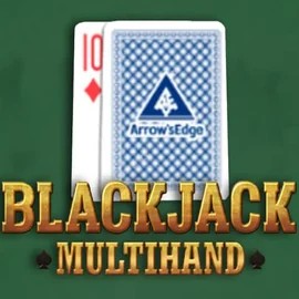 Multihand Blackjack online game logo by Pragmatic Play on dublinbetcasino.eu