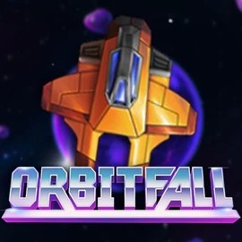 Orbitfall slot logo by ELK Studios at DublinBet CasinoOrbitfall