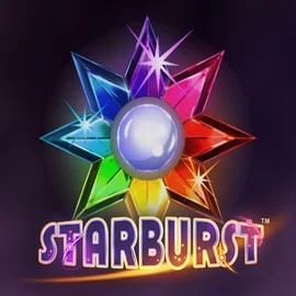 Starburst slot logo by NetEnt at DublinBet Casino