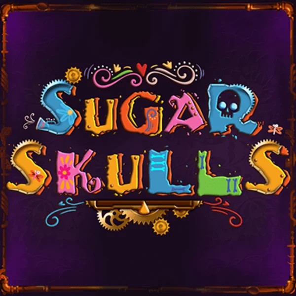 Sugar Skulls slot visual from Booming Games available on dublinbetcasino.eu